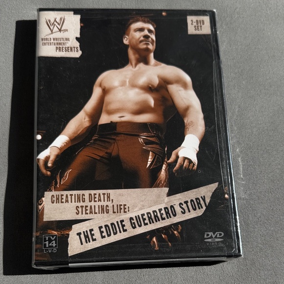 WWE Eddie Guerrero Story 2-DVD Set - Black and White Cover New - Picture 1 of 1
